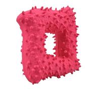 Genérico Latex Dog Toy - Interactive Bite Trainer, Textured Chew Ball, Squeaky Fetch Plaything | Thick Elastic Rubber Design, Loud Sound Core Stimulation For Aggressive Chewers Outdoor Training Games