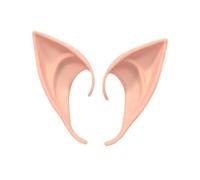 Genérico Látex Elf Ears & Vampire Fangs Headwear, realista Accesorios de vestuario, ajuste cómodo para Halloween Cosplay eventos