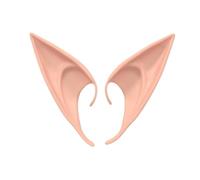 Genérico Látex Elf Ears & Vampire Fangs Headwear, realista Accesorios de vestuario, ajuste cómodo para Halloween Cosplay eventos