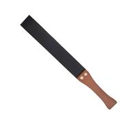 Genérico Látigo de Entrenamiento Ecuestre de Cuero Suave con Mango de Madera Antideslizante, un látigo de Montar Utilizado for Establecer una Buena comunicación y Mando con el Caballo.(Black)