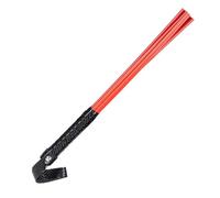 Genérico Látigo Multifuncional de Cuero para Montar a Caballo, Accesorio para Juegos de rol en Fiestas - ESB1 (Negro-02)