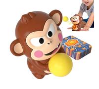 Genérico Launching Monkey Prank Toy - Surprise Toy for Kids Parties | Spring Action Mechanism with Compact Design, Funny Interactive Game, Novelty Prank Game for Family Friends Gatherings Travel Fun