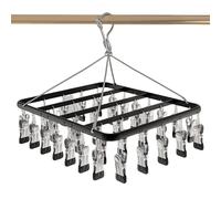 Genérico Laundry Drip Hanger - Hangable Sock Rack - Anti-Skid Underwear Clothespins, Space-Saving Laundry Accessories for Hat Pants Bras Gloves Scarf