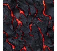 Genérico Lava Volcán Papel Pintado Autoadhesivo Montañas Paisaje 44x600 cm Papel de Pared Removible Impermeable Estilo Vinilo PVC Pegatina es Estante del cajón de la cubierta del rodillo