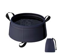 Genérico Lavabo Portátil: Lavabo Plegable De 10000 Ml, Cubo De Limpieza, Recipiente De Duradero | Escenario De Solución De Lavado Multiusos Para Interiores Y Exteriores, Remojo De Pies De Bebé