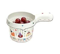 Genérico Lavavajillas,Cesta De Cocina Portátil De Doble Capa | Cuenco Lav-Fruits Con Colador - Para Fresa Cereza Tomate Uva Ensalada Alimentos Productos Camping Picnic Plan De Trabajo Casa