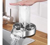 Genérico Lavavajillas De Acero Inoxidable con Nueve Orificios, Potente Flujo De Agua para Un Enjuague Rápido, Desviador De Manguera De Doble Extremo De 60 Cm