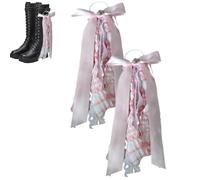 Genérico Lazos para Botas - Decoraciones de Cinta Cuadros para Zapatos,para Botas Vaqueras Oesteñas - para de Cumpleaños, Bodas, Bailes, Espectáculos Ecuestres, Juegos de Rol y Desfiles