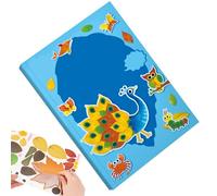 Genérico Leaf Fall Crafts, 3d Educational Interactive Toy, Autumn Diy Craft Activity Set, Creative Learning Play Kit, for Classroom Kindergarten Preschool Home Park Leisure Family Time Outdoor Indoor