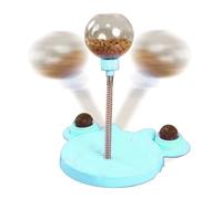 Genérico Leaking Treats Ball Pet Feeder Toys, Interactive Catnip Food Puzzle, Slow Dispensing Treat Cats Small Dogs, Hunting and Chasing Toy for Stimulation, Home, Indoor Play, Training