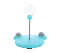 Genérico Leaking Treats Ball, Wobbly Dog Treat Toy, Slow Feeder, Fun Feeding Methods, Interactive Pet Toy, Bottom Suction Cups (Blue)