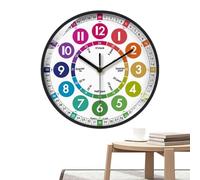 Genérico Learning Clock Battery | Operated Telling Time Teaching Clock