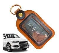 Genérico Leather Car Key Holder, Portable Holder Bag, Compact SIze for Travel Setup, Creative Organizer Detail, Home Office Accessory, Camping Business Utility for Dating Trip Convenience