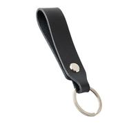 Genérico Leather Car Keychain - Key Ring Holder | Leather Key Chain With Secure Metal Ring, Stylish Lanyard Design For Car Keys, Home Keys & For Men, Women, Family & Friends