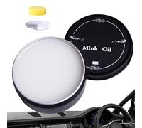 Genérico Leather Conditioner - Deep Cleaning Formula, Non Greasy Finish, Restores Shine Protection, Includes Towel Sponge Kit | Car Interior, Furniture Care, Sofa, Shoes, Bags, Vehicle Maintenance