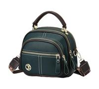 Genérico Leather Crossbodyy Bag - Leather Purse Bag | Sling Bag Women Purse | Handbags Fashionable Women's Sling Bag For Travel | Multifunctional Compartment, Large Capacity Women's Tote Bags