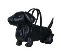 Genérico Leather Cute Dog-Shaped Tote - Cartoon Tote Shoulder Carry Bags For Men Women Girls Travel School Work Office Outdoor Shopping Daily Dating Party Birthday | PU With Spacious Compartments