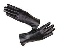 Genérico Leather Gloves Women | 9.06In Touchscreen Winter Gloves Fleece Lined Windproof | PU Anti Slip Cold Weather Hand Warmer Driving Cycling Biking Riding Commuting | Daily Travel Outdoor Use