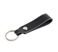 Genérico Leather Keychain, Car Home Key Ring Holder Lanyard, Natural Grain Texture, Space-Saving, Key Ring Lanyards for Adults, Mother, Father, Sister, Family and Friends, 3.74x0.79 inches