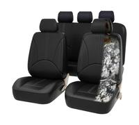 Genérico Leather Seat Covers - 5 Piece PU Automotive Cushion Seat Protectors | Waterproof Comfortable Car Accessories for Sedan, SUV, Pickup Truck, Van or Passenger Vehicles, 11.81x10.63in