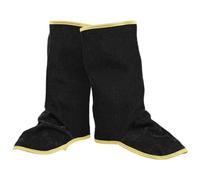 Genérico Leather Welding Spats, Welding Boot Covers, Cowhide Foot Safety Protection, Heat and Abrasion Resistant for Welders, Metal Workers, and Construction Professionals, 1 Pair