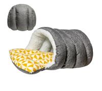 Genérico Lecho Caliente de Gatos De Dormir Aislante Capuchado para Mascotas | Cama Cubierta para Perros y Gatos Para Hogar, Interior, Hotel, Dormitorio, Salón, Apartamento, Balcón
