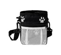 Genérico Leckerli-Tasche Hund - 7.28 Zoll Hunde Snack Organizer Tasche | Oxford Wasserdicht Futterbeutel - Portable Trainings-Tasches mit Kotbeutelspender Fächer für Snacks Spielzeug Zubehör