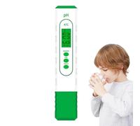 Generico Lector de agua - Hidrómetro digital para bolígrafo impermeable de precisión para control de agua doméstica, acuicultura, centros de bienestar, jardinería y uso diario