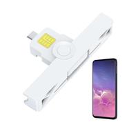 Genérico Lector de Tarjetas CAC - Lector de Tarjetas CAC de Acceso común Tipo C - portátil para Tarjeta con Chip, Banco IC, identificación gubernamental e identificación de Tarjeta de crédito