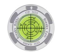 Generico Lector verde de golf, marcador de bolas para lector verde | Indicador de bola de lectura para golf antioxidante de aleación de zinc - Ayuda para la lectura del put de golf de precisión