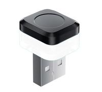 Genérico LED Ambient Interior Light - USB Multicolor Night Lamp, Adjustable Lighting Modes, Gentle Decorative Glow, Portable Mini Illumination Accessory, Modern Styling | Automobile Home Table Corner