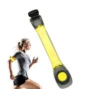 Genérico Led Bracelet - Light Up Bracelet | Night Running Light Strip for Children | Adjustable Led Armband | High Visibility Night Running Safety Gear | Reflective Wrist Bands for Camping Cycling