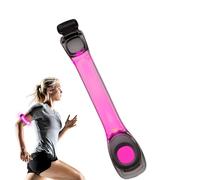 Genérico Led Bracelet - Light Up Bracelet | Night Running Light Strip for Children | Adjustable Led Armband | High Visibility Night Running Safety Gear | Reflective Wrist Bands for Camping Cycling