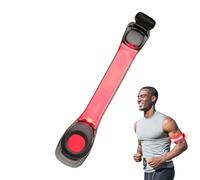 Genérico Led Bracelet - Light Up Bracelet | Night Running Light Strip for Children | Adjustable Led Armband | High Visibility Night Running Safety Gear | Reflective Wrist Bands for Camping Cycling