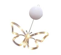 Genérico LED Butterfly Lights - Battery Operated Romantic Lighting Sign | Flashing String Decorative Lamp | Butterfly Decorations For Lawn Garden Bedroom Outside Courtyard | Festive Holiday