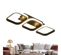 Generico LED Ceiling Light Fixtures, Ultra Thin Geometric Flat, Panel Light with Bright, Uniform Illumination 20.67 x6.69 x2.76 in for Bedroom, Kitchen, Office And Modern Interior Lighting