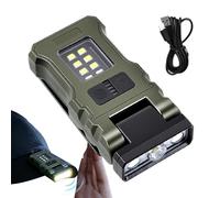 Genérico Led Clip Headlamp, Portable Flashlight Light, Compact Size for Travel, Multi Mode Bright Feature, Home Utility Category, Lamp for Camping Running Fishing Hiking Outdoor Construction Walking