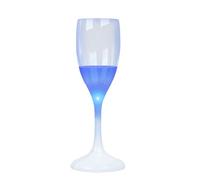Genérico LED Cups - 120ml Colored Champagne Glasses, Glow in Dark Party Drinkware with Multicolor Light Up Base, Battery Powered Illumination Feature, Ideal for Wedding Reception Birthday Celebration