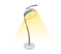 Genérico LED Desk Lamp Bedside, Light Touch Control, Adjustable Standing Lamp with 3 Brightness Modes, Lighting for Bedroom Sofa Shelf Den Reading Night Work Ambience