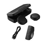 Generico LED Display Wireless Headset - Rechargeable Noise Cancelling Headphones | Waterproof Portable Headset for Travel, Conmuting and Outdoor Use, High-Performance Sound Quality