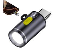 Genérico LED Flashlight - Outdoor Lighting Tool for Adventure | Sturdy Metal Construction with Multiple Modes Zoom Feature, Lightweight Waterproof Torch for Hiking Camping Work Use 0.51x0.51x1.22 in