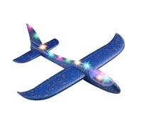Genérico LED Foam Airplane Glider - Catapult Launch Flying Toy, Outdoor Sports Activities, Fun Backyard Garden Yard Play | Aviation Entertainment Kids Use Launch Glider, Plane Toy, Outdoor Flyer