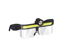 Genérico LED Glasses for Adults - Waterproof Adjustable Angle | Lightweight LED Headlamp Forehead Light | for Camping FishingRunning Hiking Outdoor Work Car Repair Mechanics
