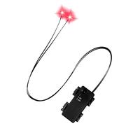 Genérico LED Glowing Eyes, Halloween Light Up Skull Decor with Timer,Spooky