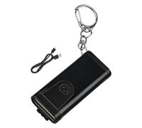 Genérico Led Keychain - Rechargeable Pocket Torch, Mini Waterproof Keychain Light with Sturdy Aluminum Body, Four Lighting Modes Function, Ideal for Workplace Camping Hiking Fishing