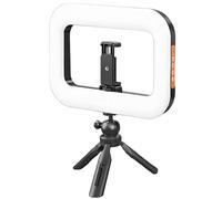 Genérico LED Licht Für Smartphone - LED Verstellbares Und Tragbares Ringlicht Mit Smartphone Halter | Videozubehör für Tauchen Bloggen Vloggen Aufnahme Studio Livestream