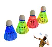Generico LED,Paquete de volantes luminosos 4 piezas - Equipo de entrenamiento con pelota para interiores y exteriores - Deportivos para adultos niños principiantes jardín