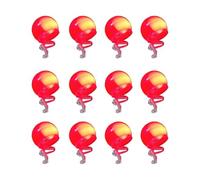 Genérico LED Red Nose | Elastic Lighted Circus Nose 12PCS | Red Blinking Costume Dress up Props, Stable Party Cosplay Props for and Amusement Park