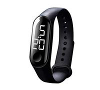 Genérico LED relojes electrónicos y sensor mujeres relojes hombres reloj deportivo para hombres reloj digital, f, talla única