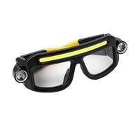 Generico LED Safety Glasses Headlight | ABS & Electronic & LED, 7.5in x 3in x 2.5in, 400mAh | Rechargeable COB Work Light for Repair, Maintenance | Compact Hands-Free Lighting